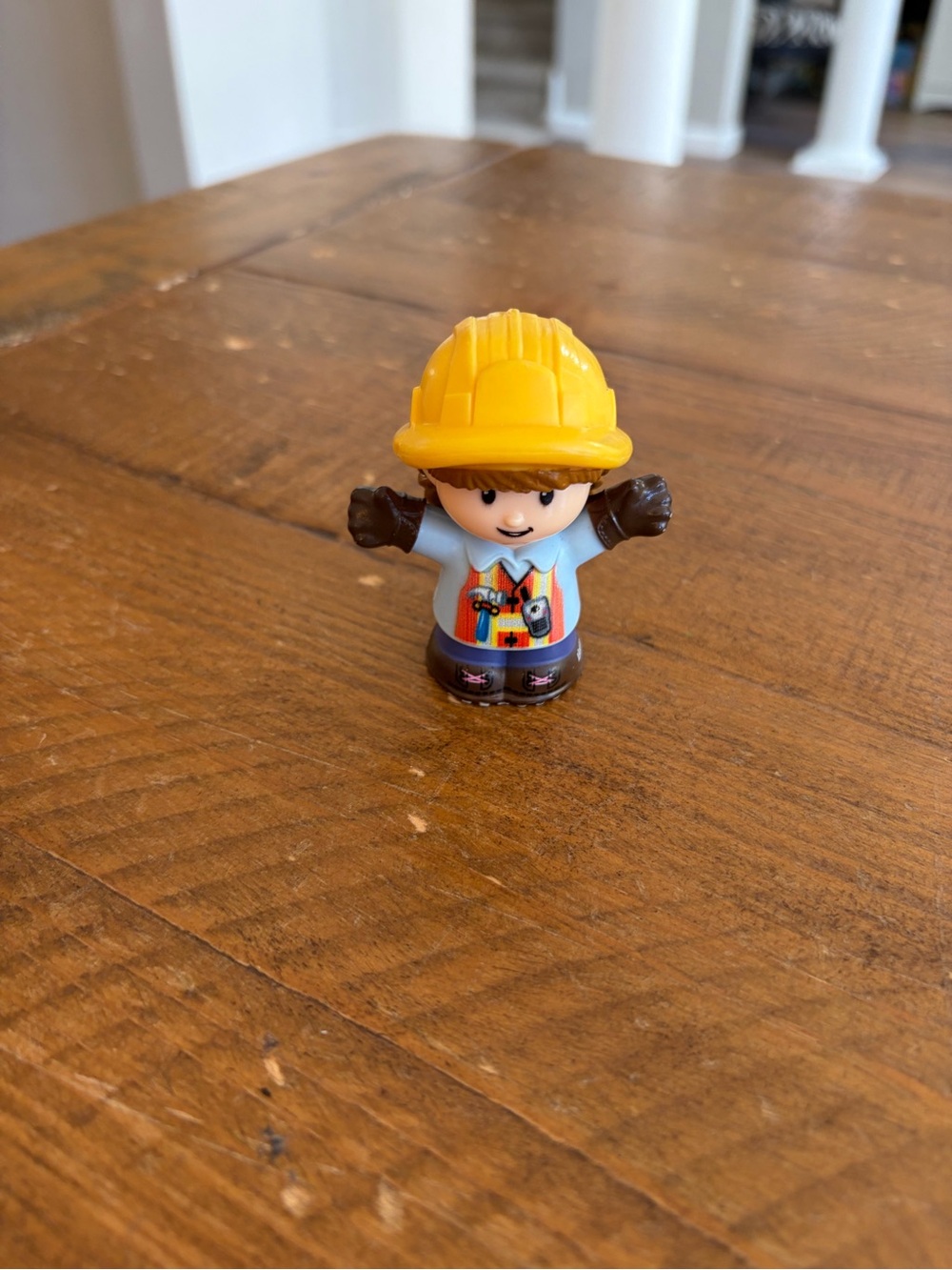 Fisher Price Little People construction worker as is
